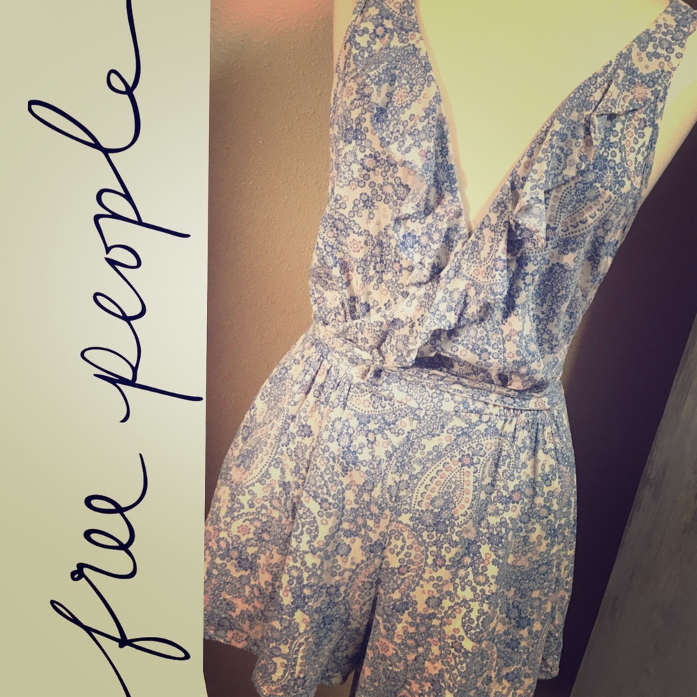 FREE PEOPLE Floral Romper
